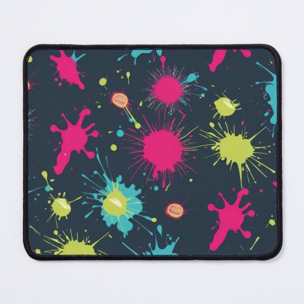 Item preview, splashes of paint pattern 90s arcade designed and sold by Expressions-Sel.