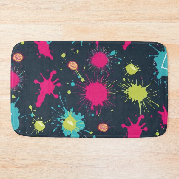 Item preview, splashes of paint pattern 90s arcade designed and sold by Expressions-Sel.