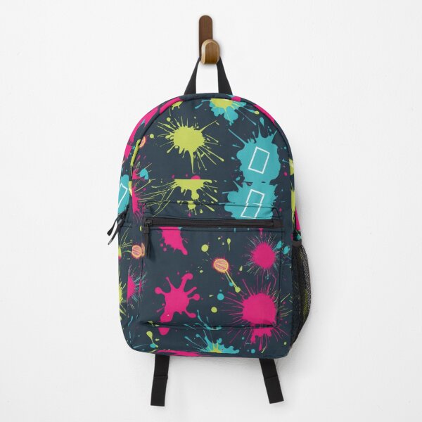 Item preview, splashes of paint pattern 90s arcade designed and sold by Expressions-Sel.