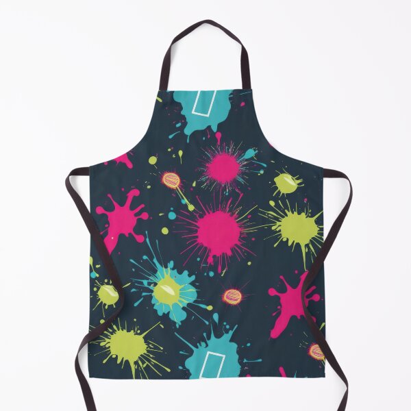 Item preview, splashes of paint pattern 90s arcade designed and sold by Expressions-Sel.