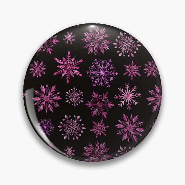 Item preview, Pink snowflake seamless pattern designed and sold by pinkyfish1010.