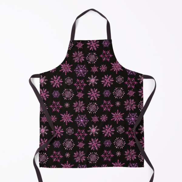 Item preview, Pink snowflake seamless pattern designed and sold by pinkyfish1010.