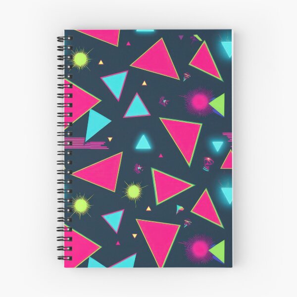 Item preview, pink triangles pattern 90s arcade designed and sold by Expressions-Sel.