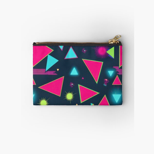 Item preview, pink triangles pattern 90s arcade designed and sold by Expressions-Sel.