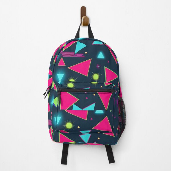 Item preview, pink triangles pattern 90s arcade designed and sold by Expressions-Sel.