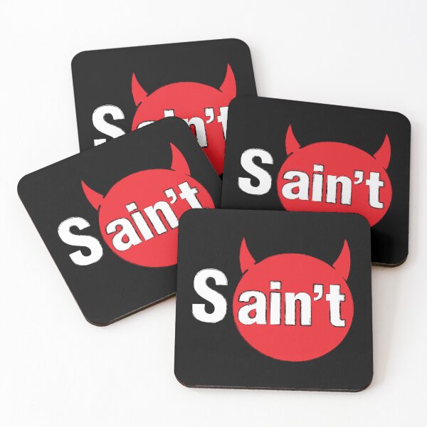 Item preview, Ain't No Saint designed and sold by Brubarell.