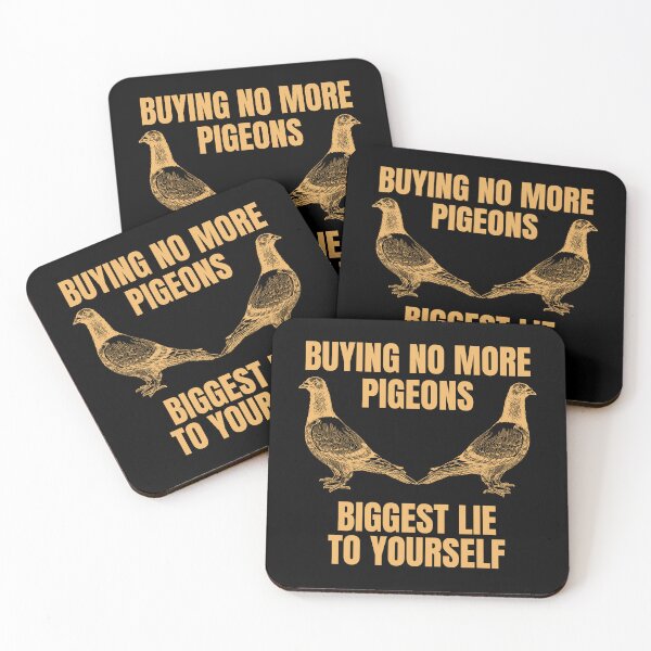 Item preview, Just One More Pigeon - The Biggest Lie designed and sold by boboodesigns.