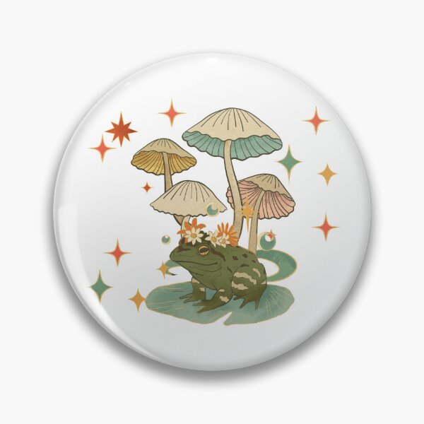 Item preview, Toad on lily pad illustration designed and sold by Dominika Farkašová.