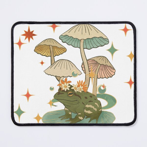 Item preview, Toad on lily pad illustration designed and sold by Dominika Farkašová.
