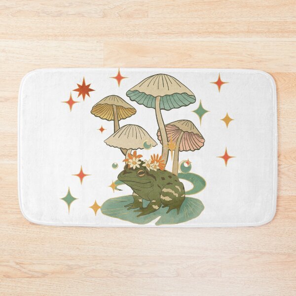 Item preview, Toad on lily pad illustration designed and sold by Dominika Farkašová.
