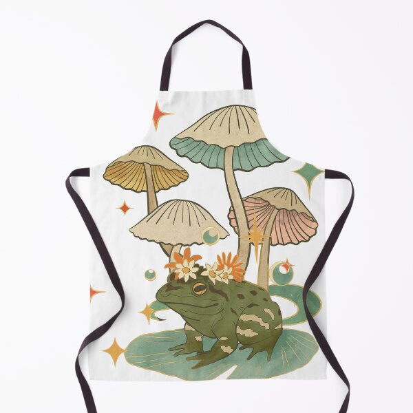Item preview, Toad on lily pad illustration designed and sold by Dominika Farkašová.