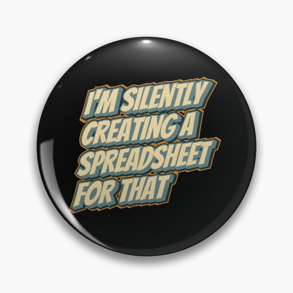 Item preview, I'm silently creating a spreadsheet for that - funny accountant designed and sold by Chonkz.