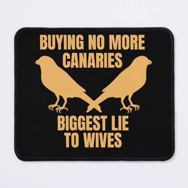 Item preview, The Canary Lover’s Big Lie - No More Birds designed and sold by boboodesigns.