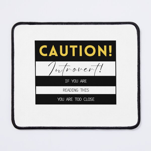 Item preview, f you can read this, you're too close shirt Introvert quote design designed and sold by Dominika Farkašová.