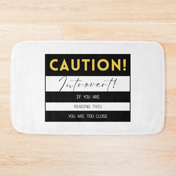 Item preview, f you can read this, you're too close shirt Introvert quote design designed and sold by Dominika Farkašová.
