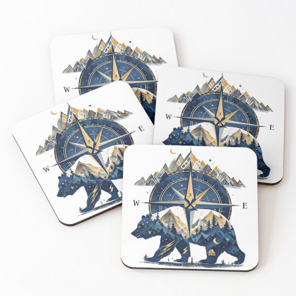 Item preview, Surreal Bear Silhouette designed and sold by Aise06.