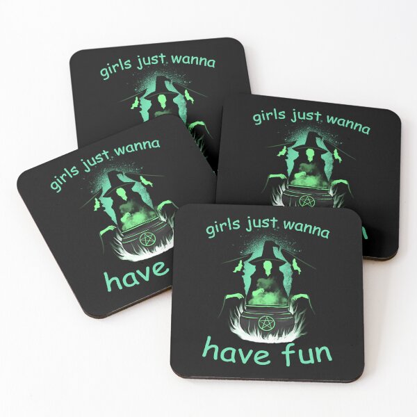 Item preview, Witches - Girls Just Wanna Have Fun designed and sold by Yeomans Cartoons.