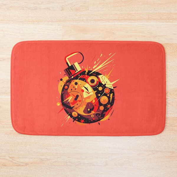 Item preview, Minimalist Classic Bomb Illustration designed and sold by Windy-market.