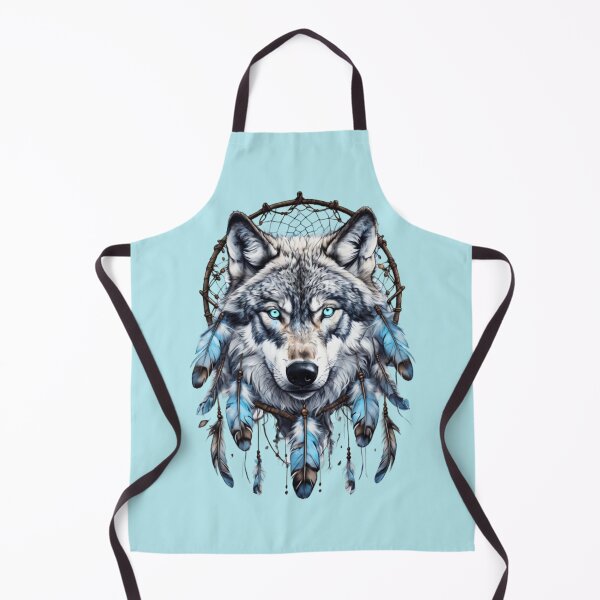 Item preview, Mystical Wolf Head With Blue Eye designed and sold by Aise06.