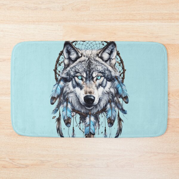 Item preview, Mystical Wolf Head With Blue Eye designed and sold by Aise06.