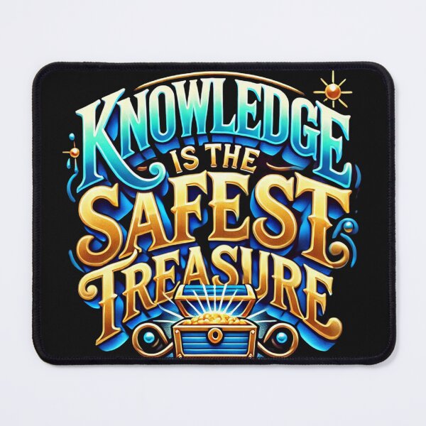 Item preview, Knowledge is the Safest Treasure designed and sold by rikimaru725.