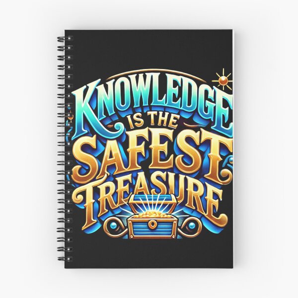 Item preview, Knowledge is the Safest Treasure designed and sold by rikimaru725.