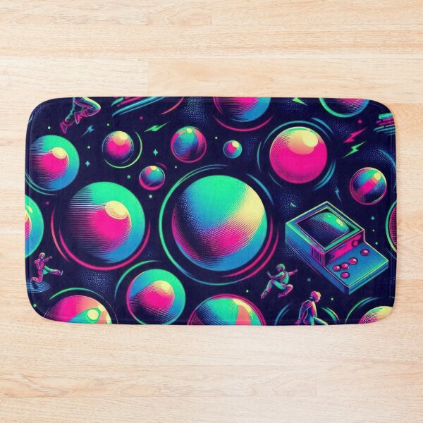 Item preview, Planets pattern 90s arcade designed and sold by Expressions-Sel.