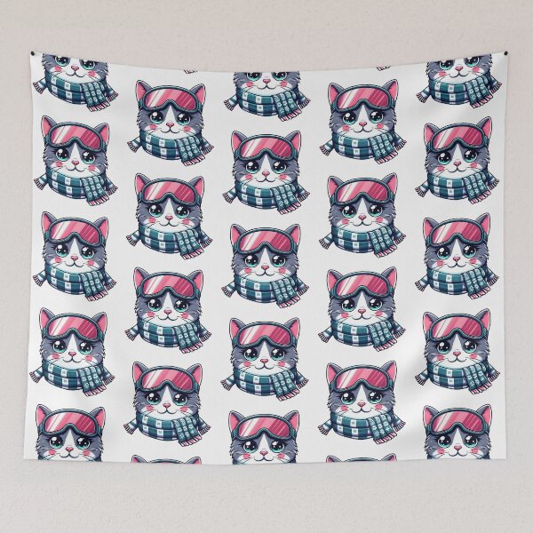 Item preview, Cat ski goggles designed and sold by Red-forever.