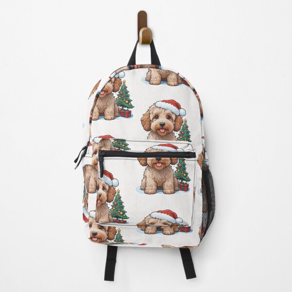 Item preview, Christmas Cartoon Australian Labradoodle designed and sold by Krieghorn.