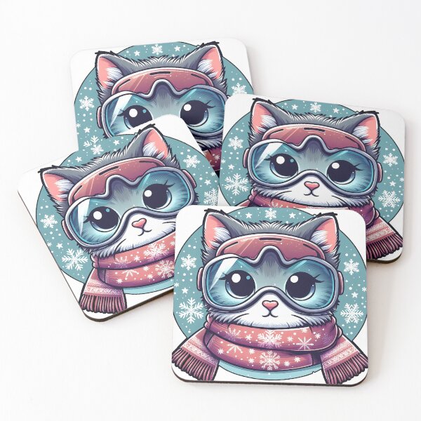 Item preview, Cat ski goggles designed and sold by Red-forever.