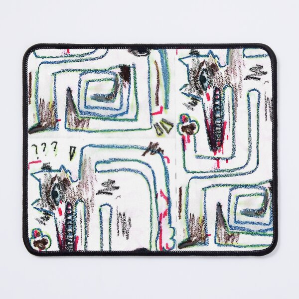 Item preview, wolf drawing wax square designed and sold by Yukytauwu.