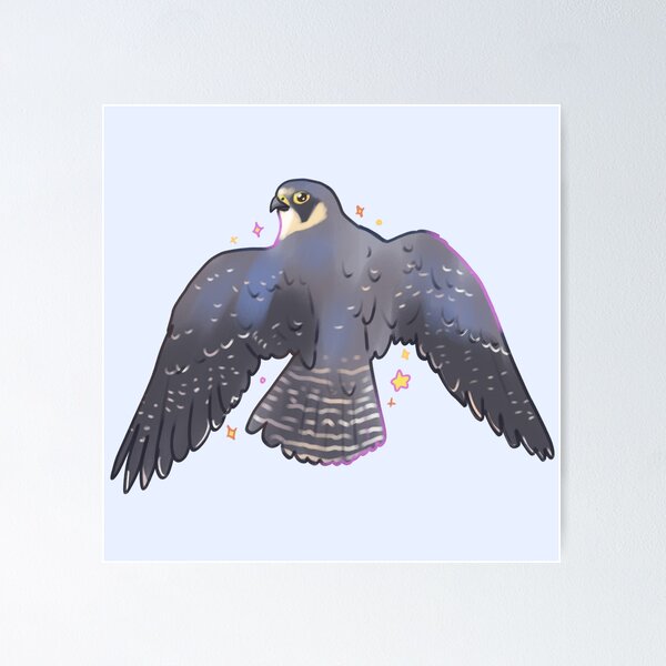 Item preview, Falcon art  designed and sold by Mayarartsy.