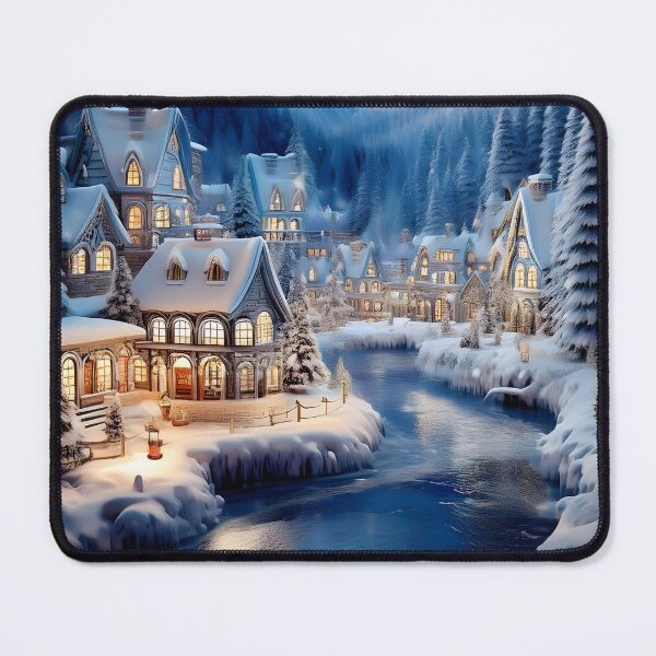 Item preview, Secret Winter Wonderland Village of Eternal Christmas Magic designed and sold by CoolVisionStd.