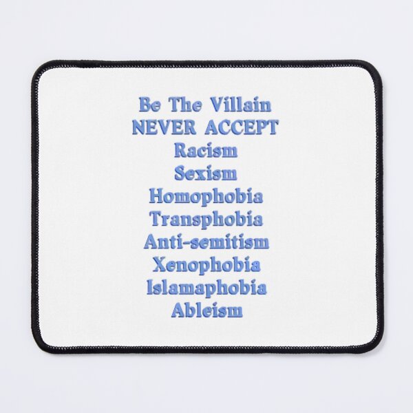 Item preview, Be The Villian, NEVER ACCEPT designed and sold by BougieSouthern.