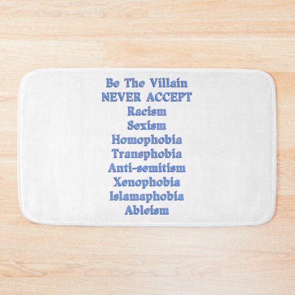 Item preview, Be The Villian, NEVER ACCEPT designed and sold by BougieSouthern.