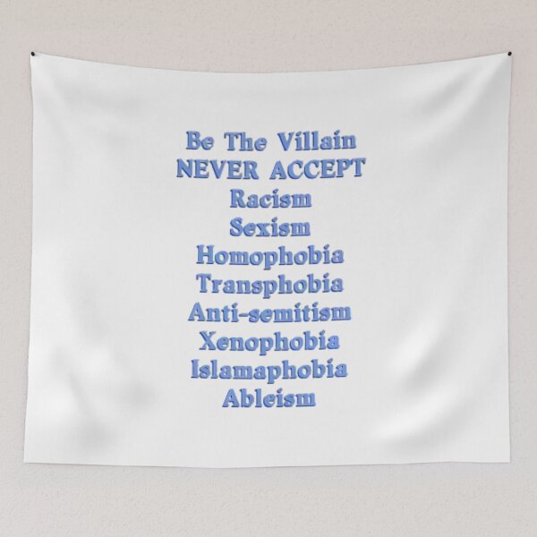 Item preview, Be The Villian, NEVER ACCEPT designed and sold by BougieSouthern.