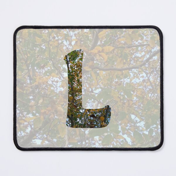 Item preview, Bold Letter ' L ' - Autumn Walnut Tree Design :) designed and sold by Myriel-Myriel.