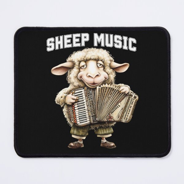 Item preview, Funny Sheep Music Hilarious Musical Sheep Graphic designed and sold by MTJ-Mushrooms.
