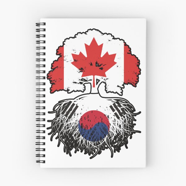 Item preview, South Korea South Korean Canadian Canada Tree Roots Flag designed and sold by FlagX.