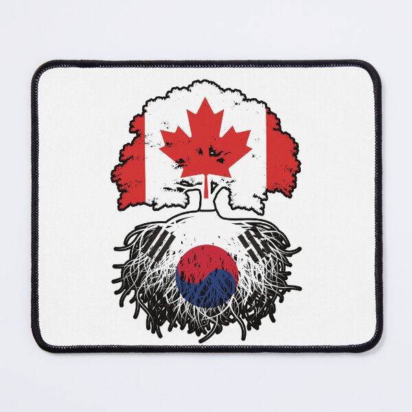 Item preview, South Korea South Korean Canadian Canada Tree Roots Flag designed and sold by FlagX.