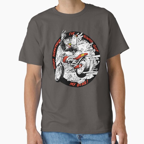 Item preview, Ogri Stuff Everything Classic Comic Biker designed and sold by Chilled Peak.