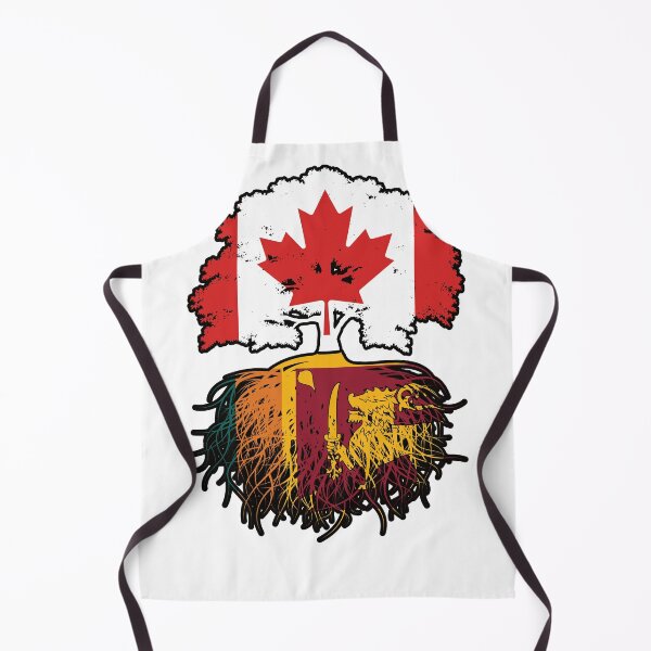 Item preview, Sri Lanka Sri Lankan Canadian Canada Tree Roots Flag designed and sold by FlagX.