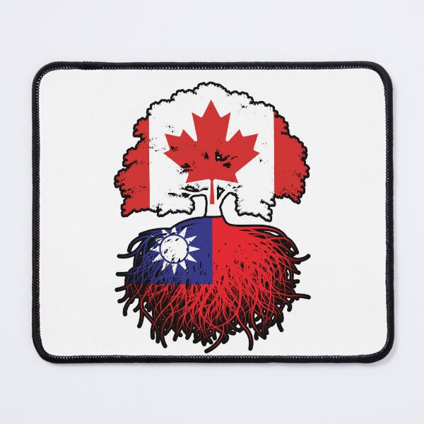 Item preview, Taiwan Taiwanese Canadian Canada Tree Roots Flag designed and sold by FlagX.