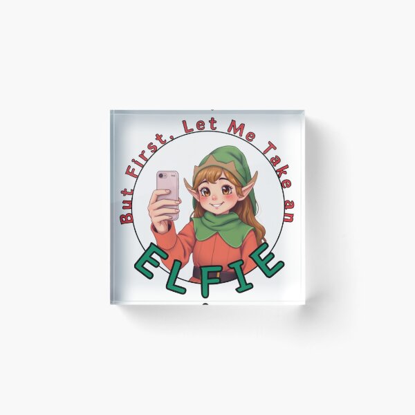Item preview, But First... Let me take an...  | Funny Christmas Pun Graphic | Holiday Humor Design for T-Shirts, Stickers, Mugs & Cards | Festive Cute Winter Art designed and sold by dblten-mnl.