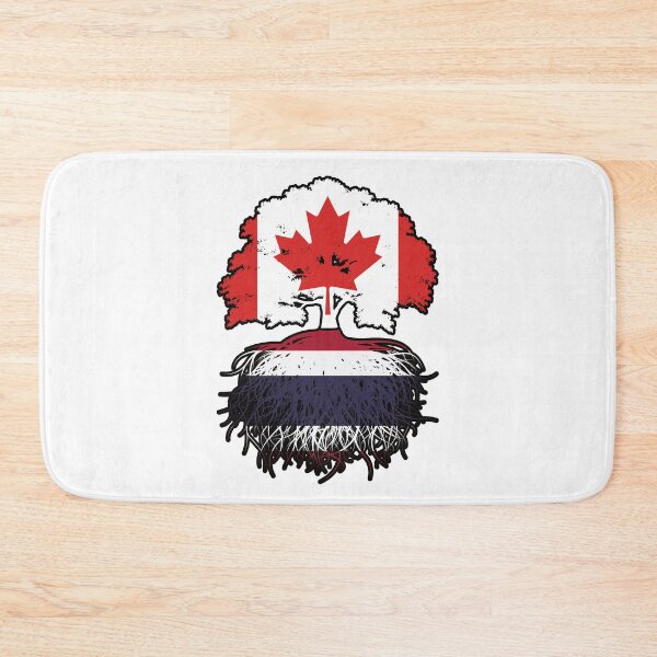 Item preview, Thailand Thai Canadian Canada Tree Roots Flag designed and sold by FlagX.