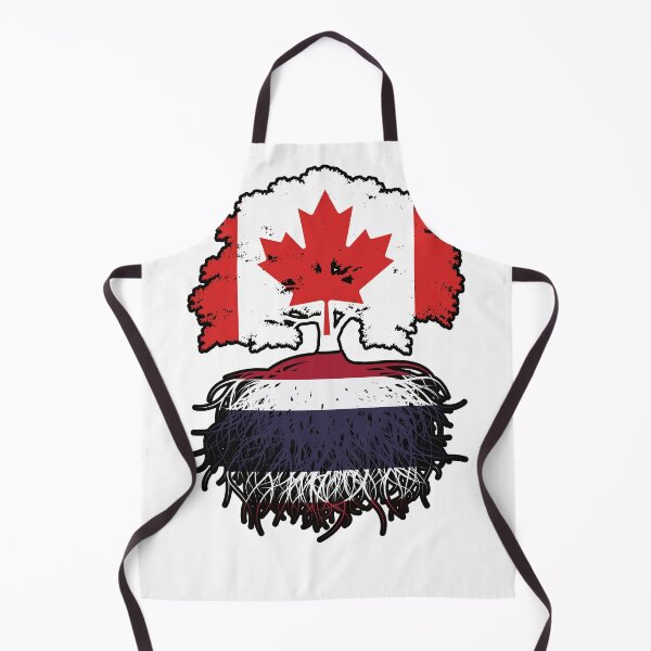Item preview, Thailand Thai Canadian Canada Tree Roots Flag designed and sold by FlagX.