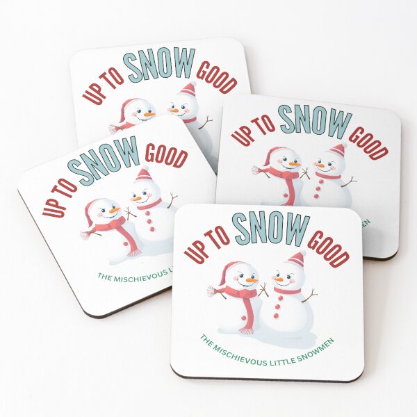 Item preview, Up to SNOW Good. v2 >:)  | Funny Christmas Pun Graphic | Holiday Humor Design for T-Shirts, Stickers, Mugs & Cards | Festive Cute Winter Art designed and sold by dblten-mnl.