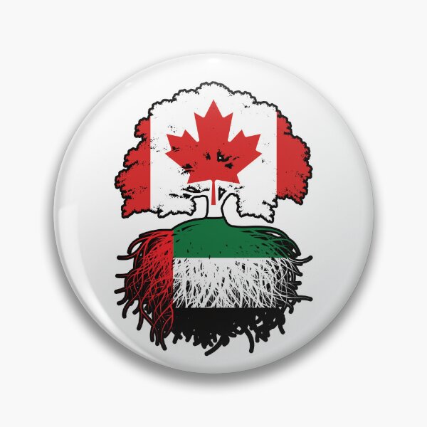 Item preview, United Arab Emirates Emirati Canadian Canada Tree Roots Flag designed and sold by FlagX.