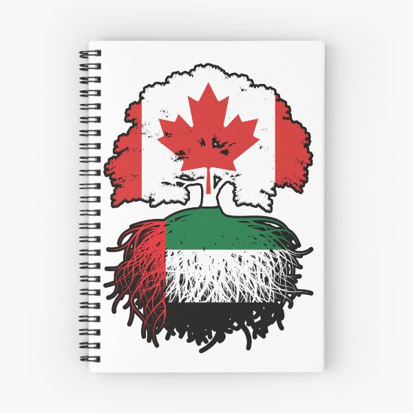 Item preview, United Arab Emirates Emirati Canadian Canada Tree Roots Flag designed and sold by FlagX.