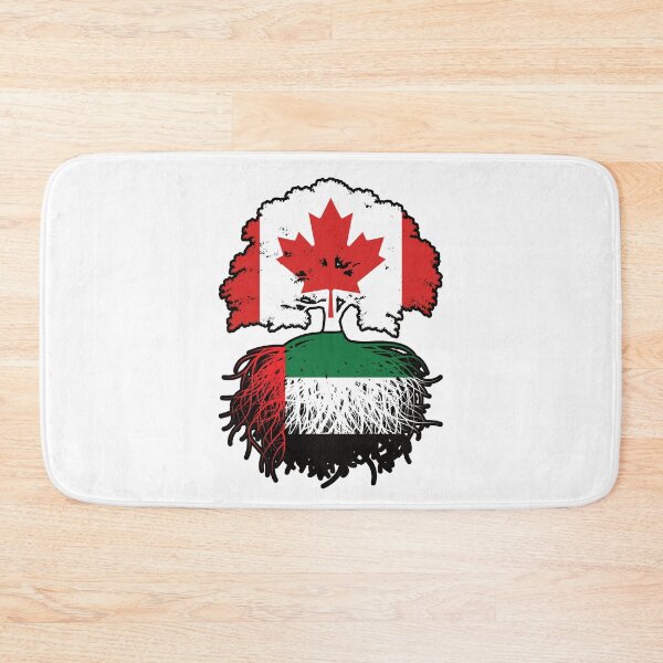 Item preview, United Arab Emirates Emirati Canadian Canada Tree Roots Flag designed and sold by FlagX.